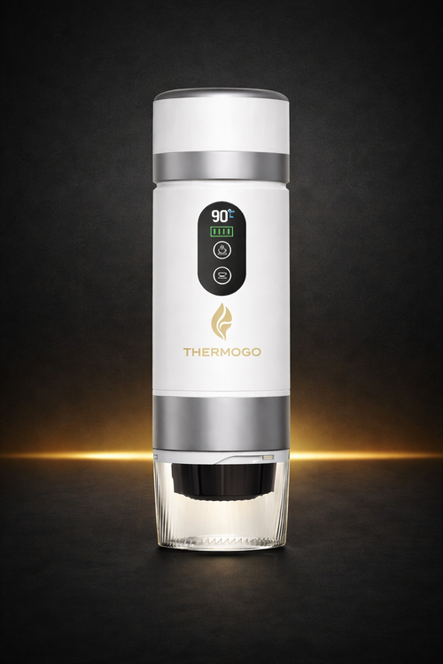 ThermoGo™ – Machine à café portable premium | Expresso parfait partout